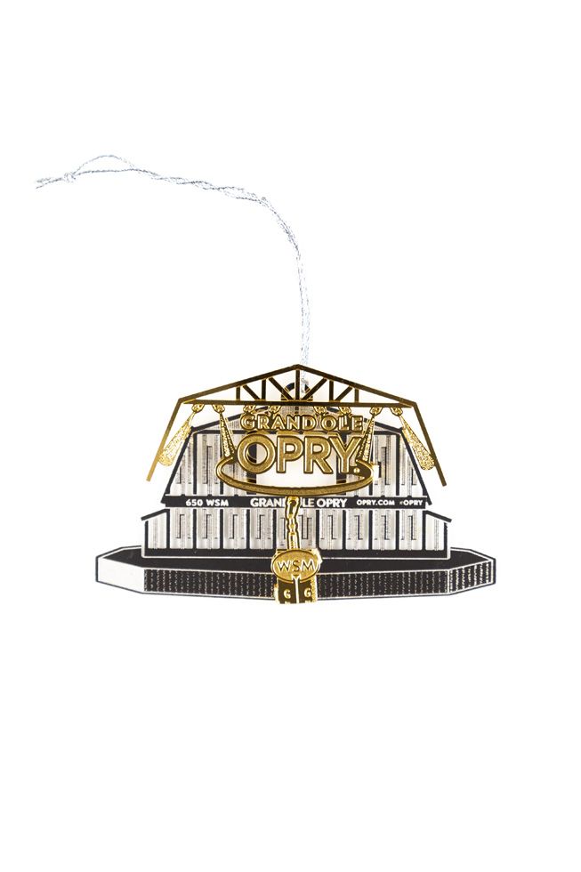 Opry Elegant Silver Stage Ornament