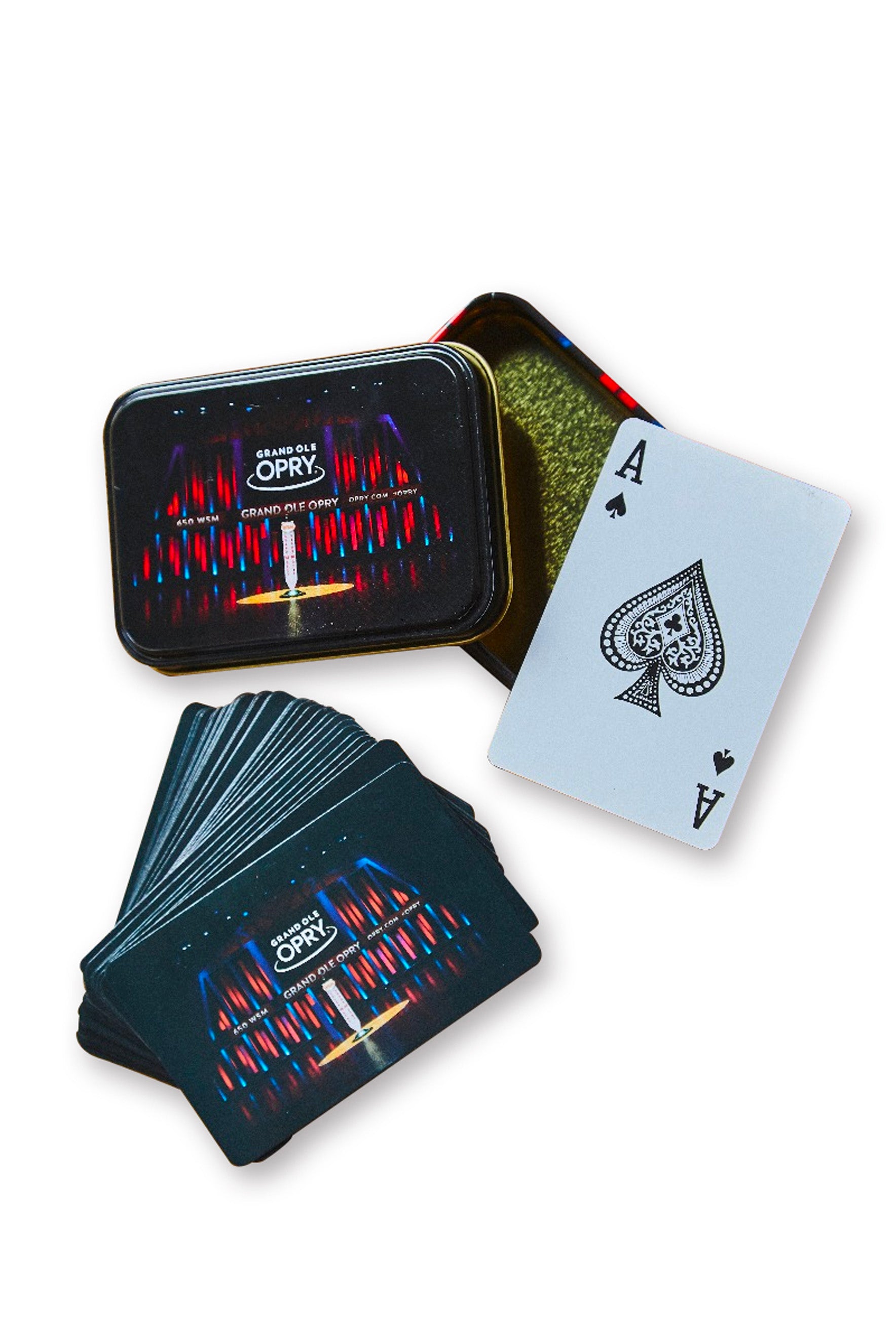 Opry Tin of Playing Cards