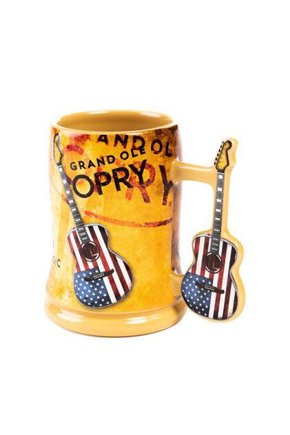 American Flag Guitar Mug Default Title