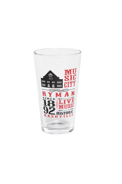Ryman Collage Pint Glass Default Title