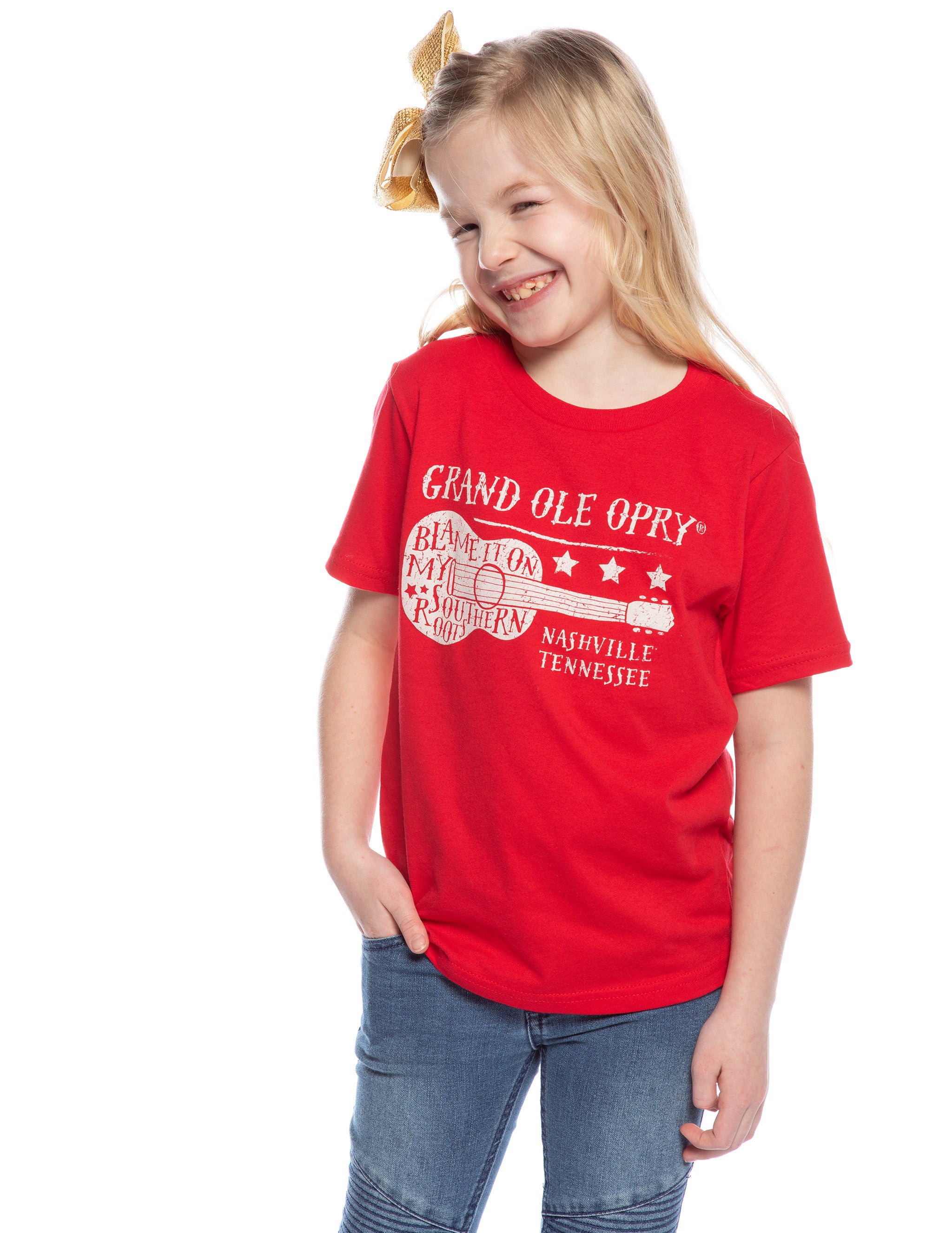 Opry Blame it on My Roots Youth T-Shirt