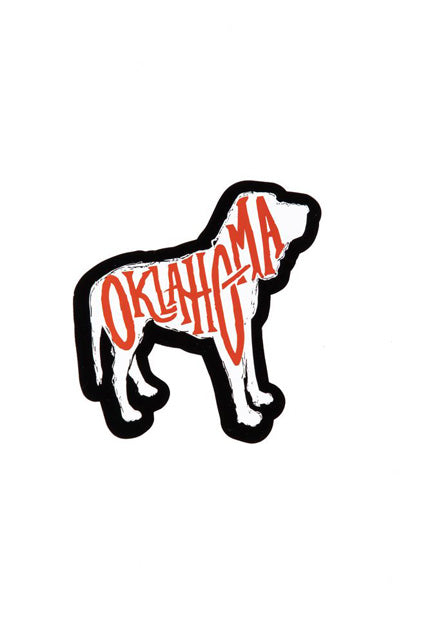 Ole Red Oklahoma Dog Decal Default Title