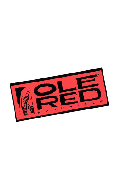Ole Red Nashville Logo Decal Default Title