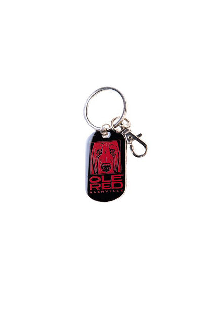 Ole Red Nashville Dog Tag Keychain Default Title