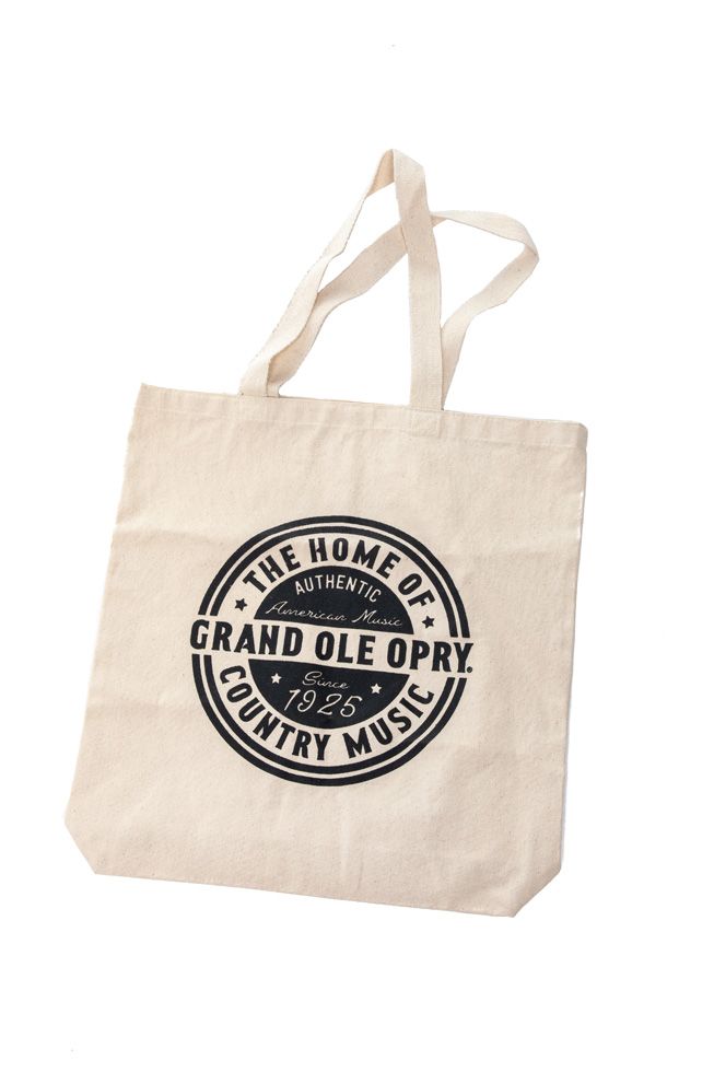Opry Country Music Canvas Tote Bag