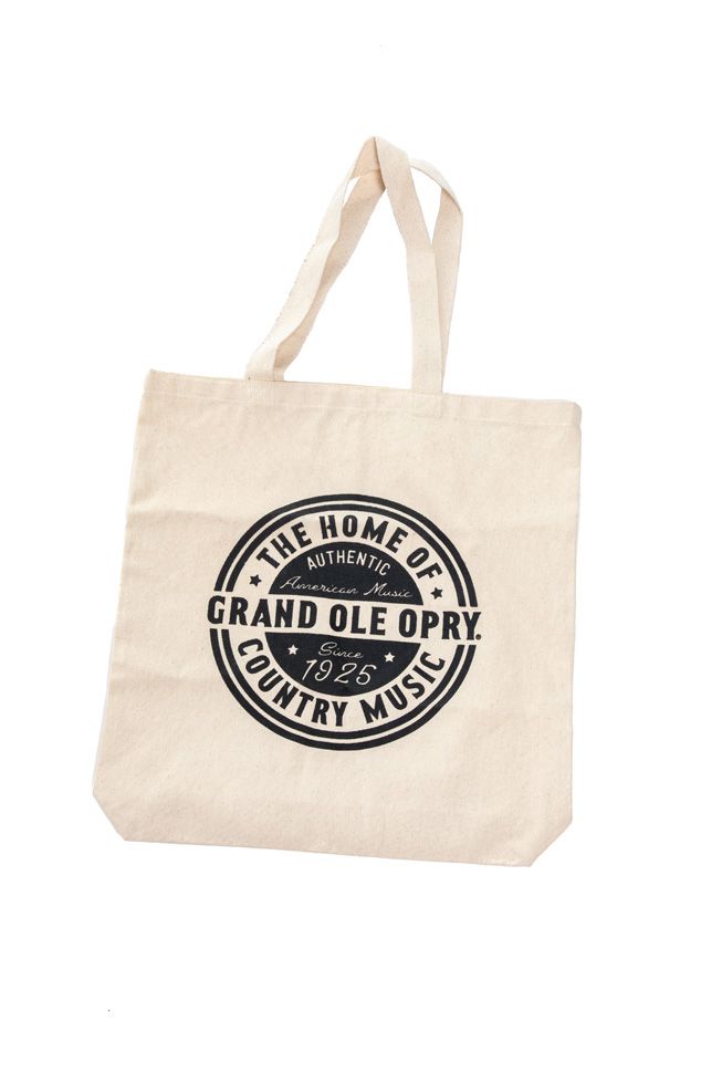 Opry Country Music Canvas Tote Bag
