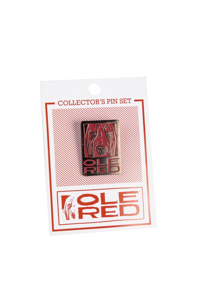 Ole Red Logo Pin
