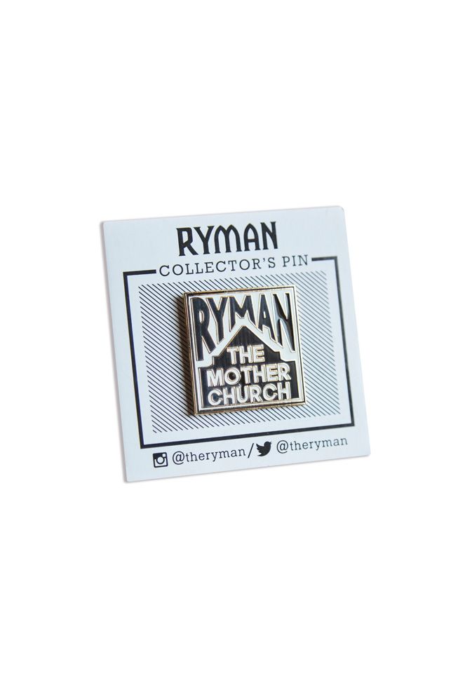 Ryman The Mother Church Lapel Pin