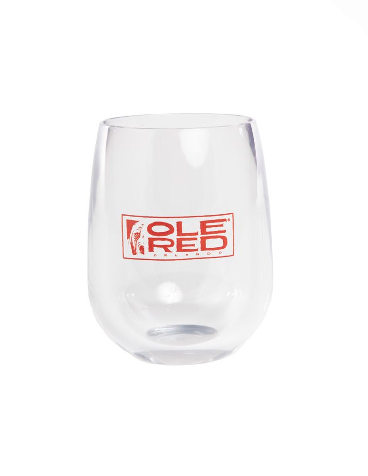 Ole Red Orlando Stemless Wine Glass