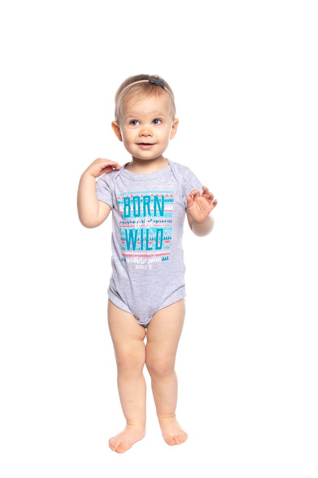 Wildhorse Infant Born To Be Wild Onesie - KIDS APPAREL