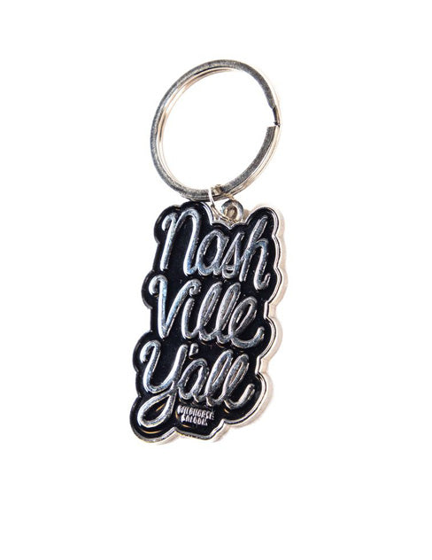 Wildhorse Nashville Y'all Silver Keychain Default Title