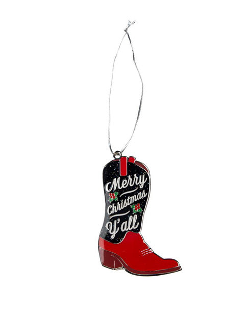 Wildhorse Y'All Cowboy Boot Ornament Default Title