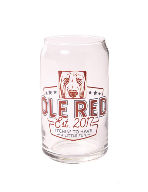 Ole Red Neon Light 16 Oz Can Glassware Default Title