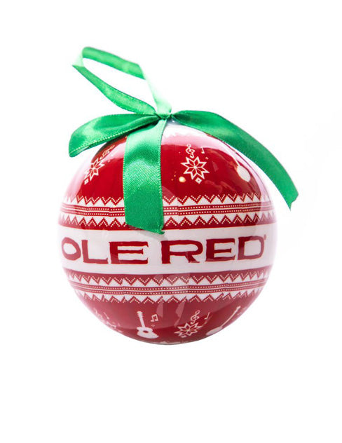 Ole Red Ugly Sweater Ball Ornament Default Title