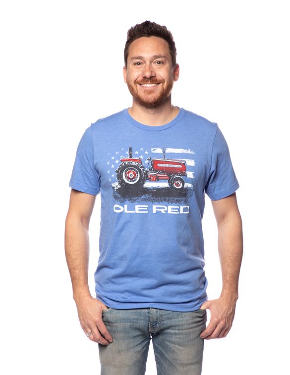 Ole Red Americana Tractor T-Shirt