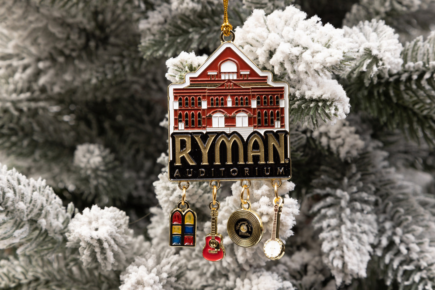 Ryman Auditorium Charm Ornament