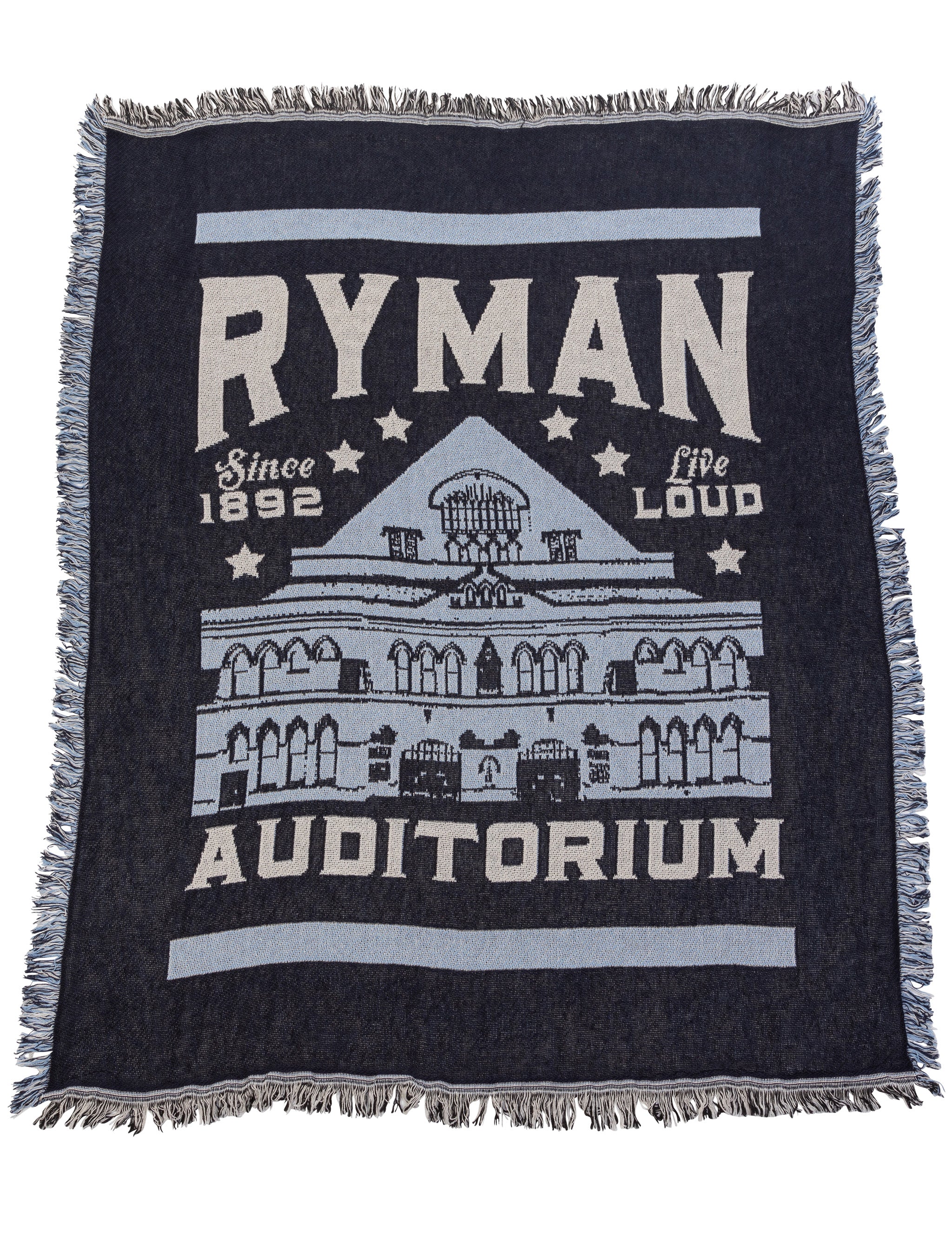 Ryman Poster Jacquard Blanket