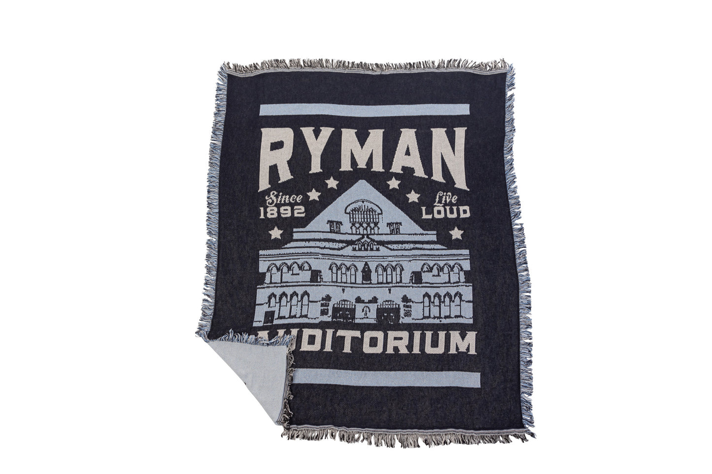 Ryman Poster Jacquard Blanket - DECOR