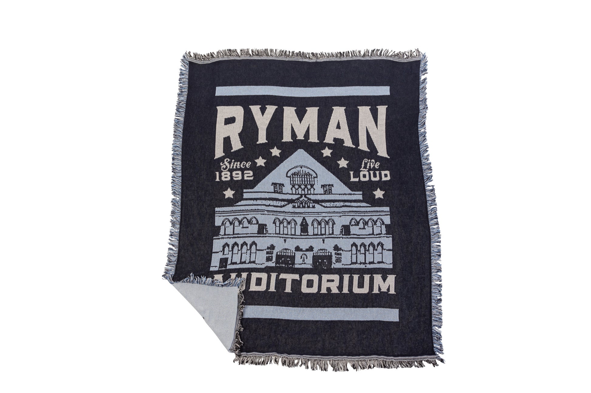 Ryman Poster Jacquard Blanket - DECOR