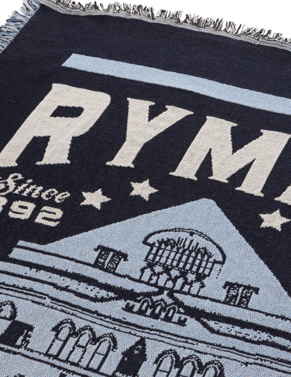 Ryman Poster Jacquard Blanket - DECOR