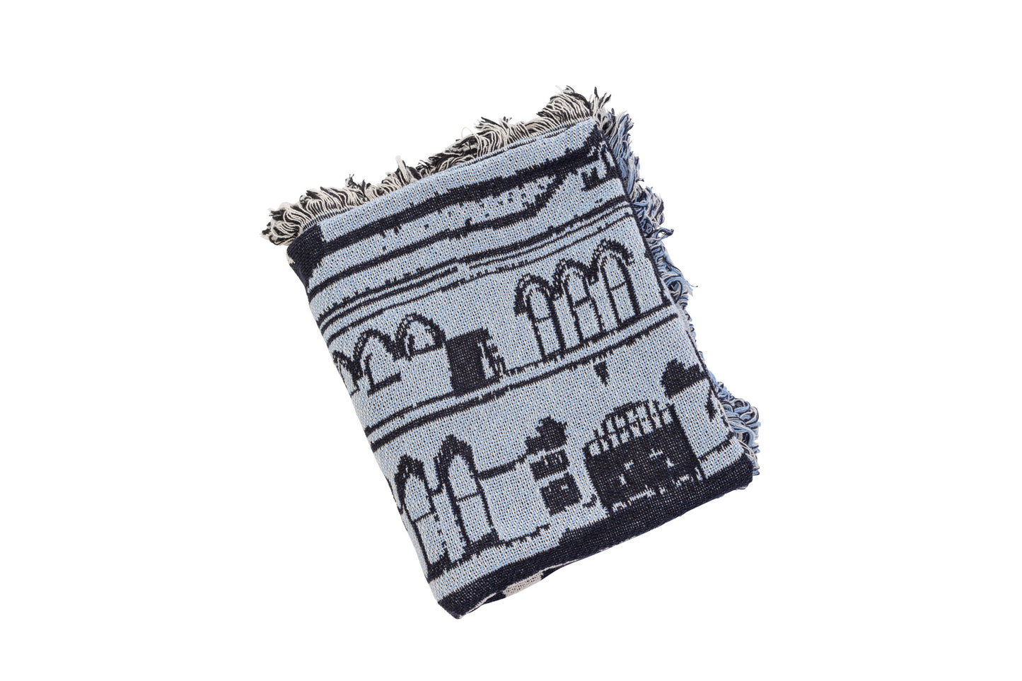 Ryman Poster Jacquard Blanket - DECOR