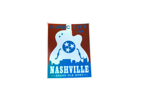 Opry Nashville Guitar Sticker Default Title
