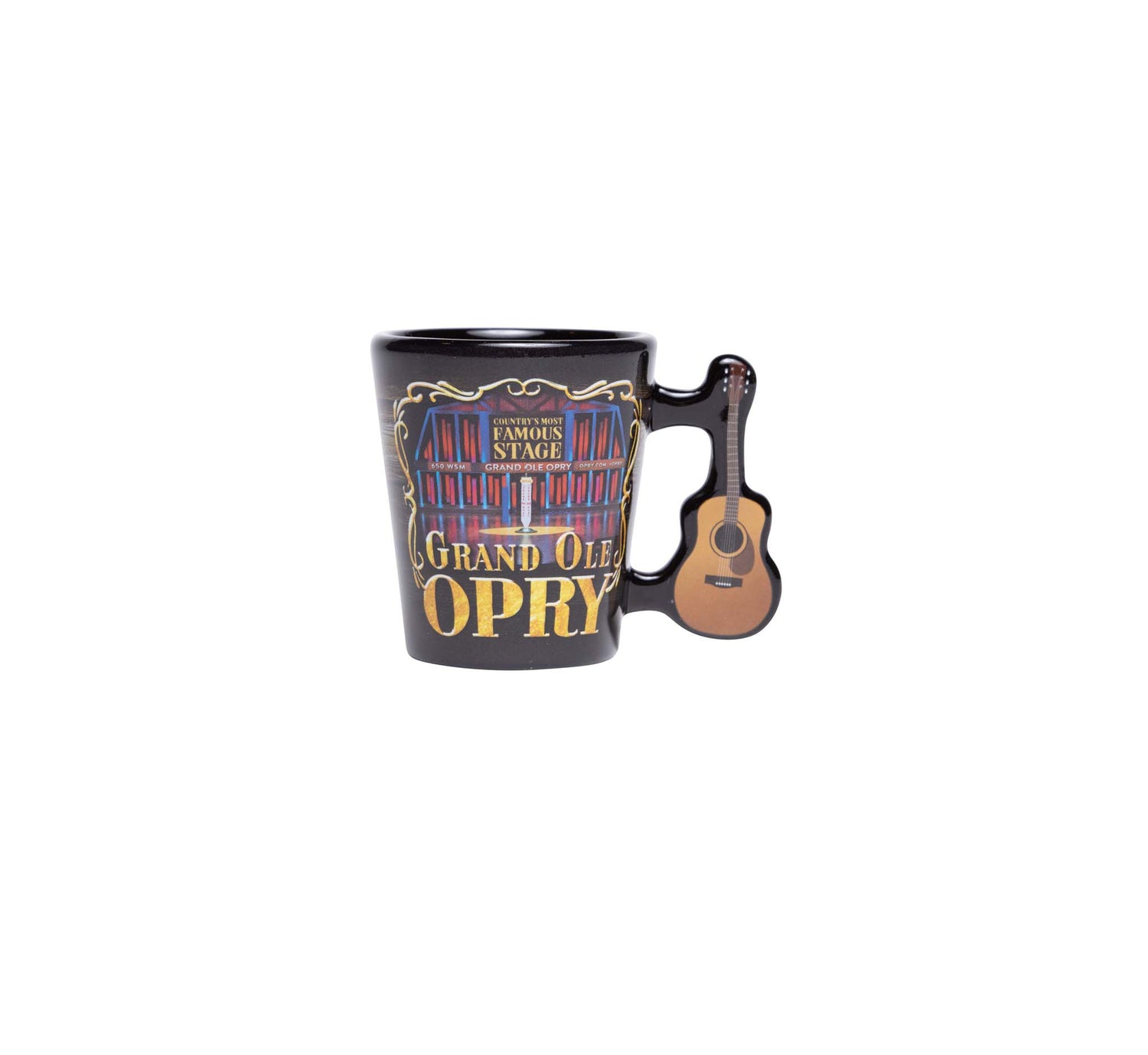 Opry Stage Guitar Handle Shot Glass