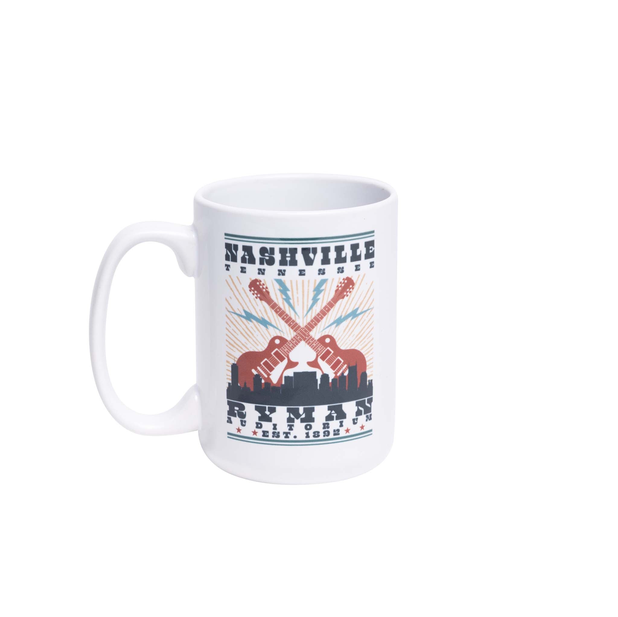 Ryman Nashville Skyline Coffee Mug