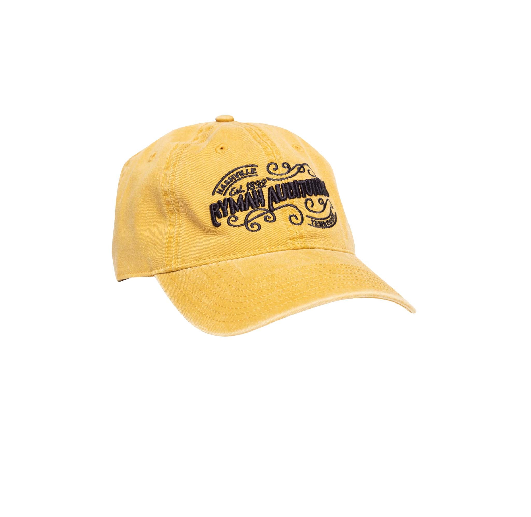 Ryman Filigree Yellow Baseball Hat
