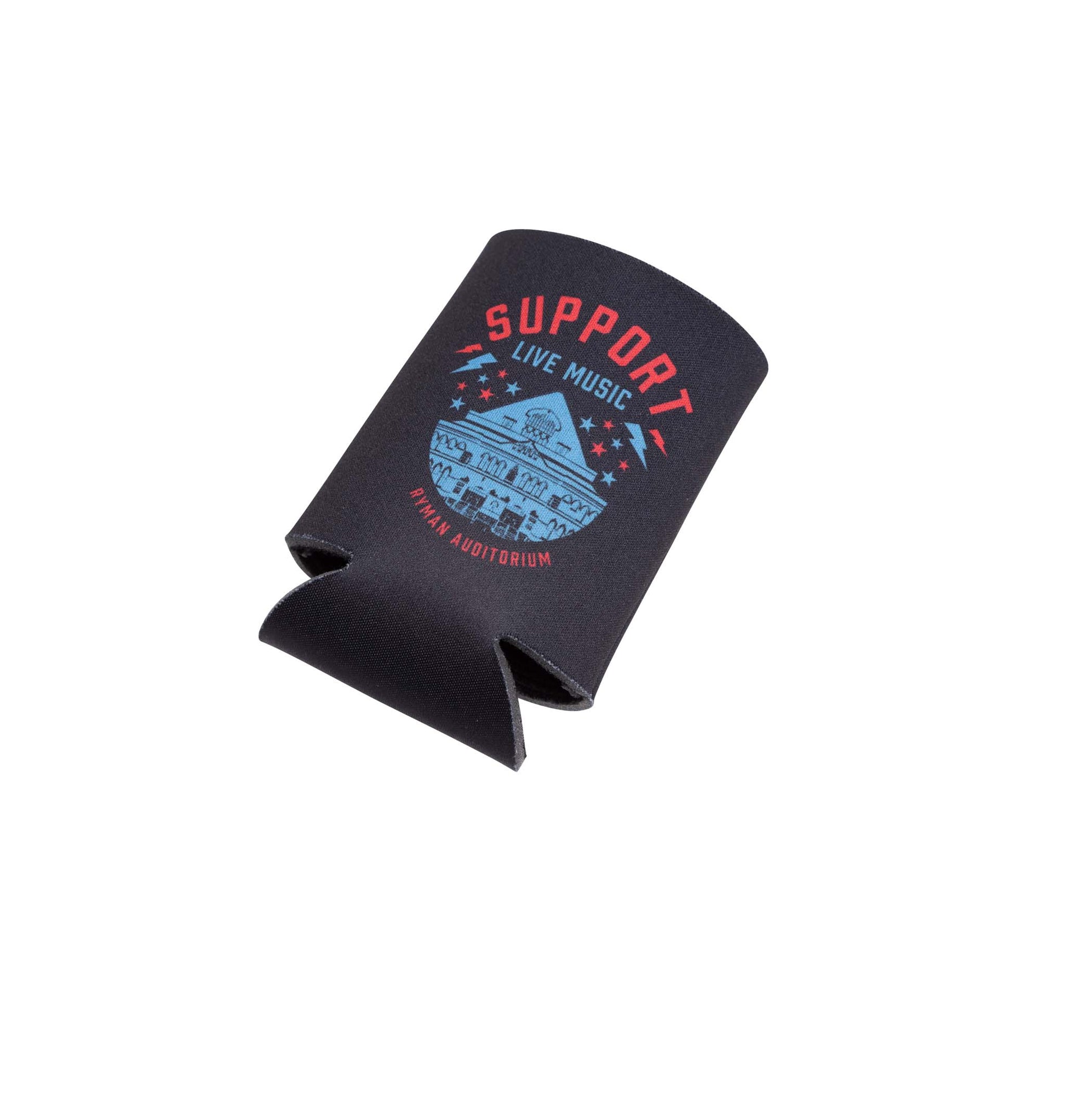 Ryman Support Live Music Koozie - DRINKWARE