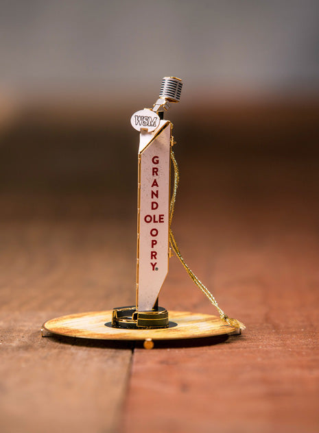 Opry Mic Stand Ornament