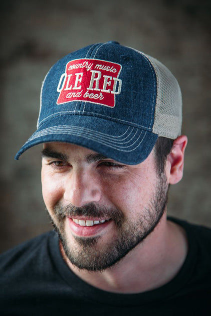 Ole Red Country Music Beer Trucker Hat | Official Store of Grand Ole Opry, Ryman Auditorium, & Ole Red