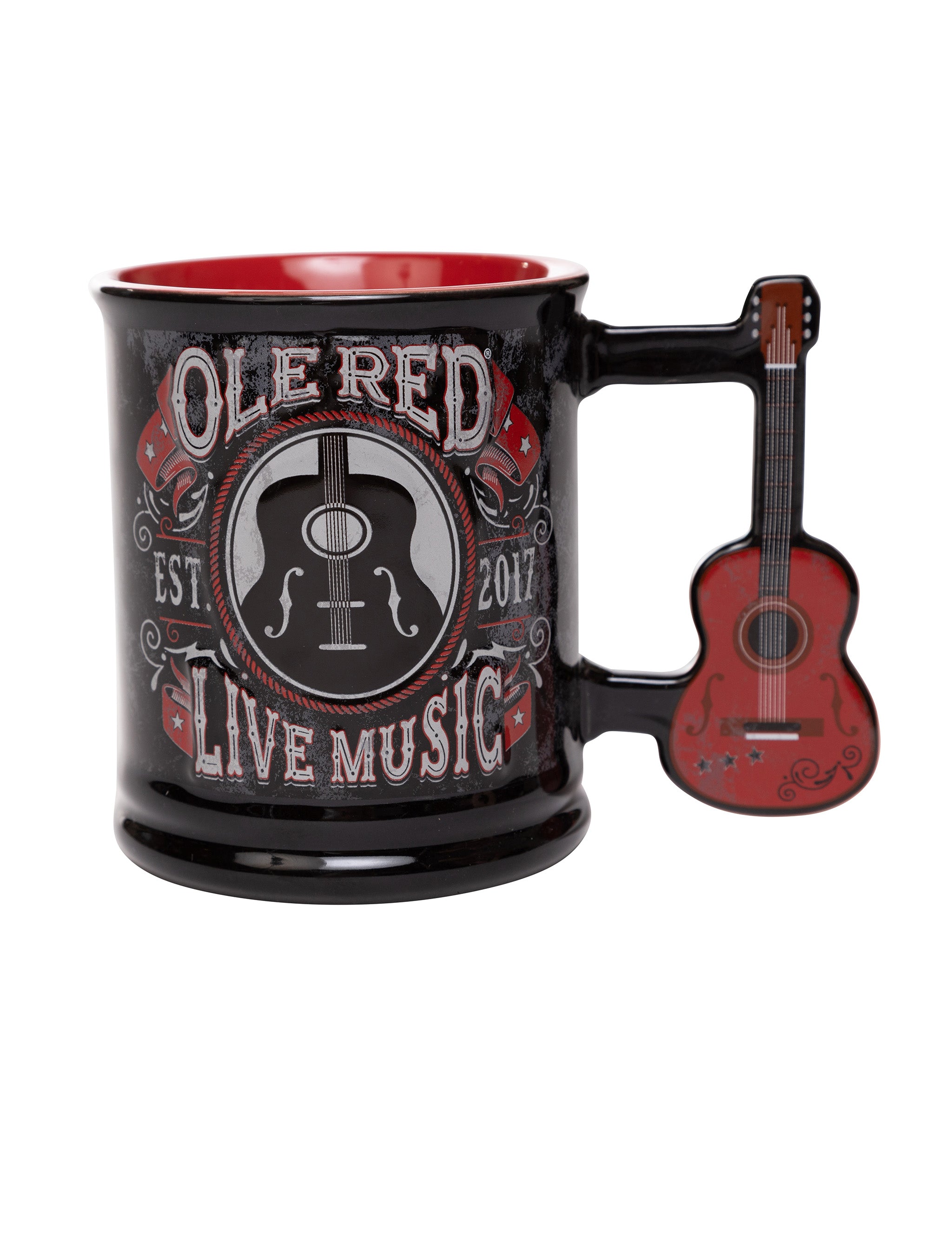 Ole Red Guitar Handle Mug