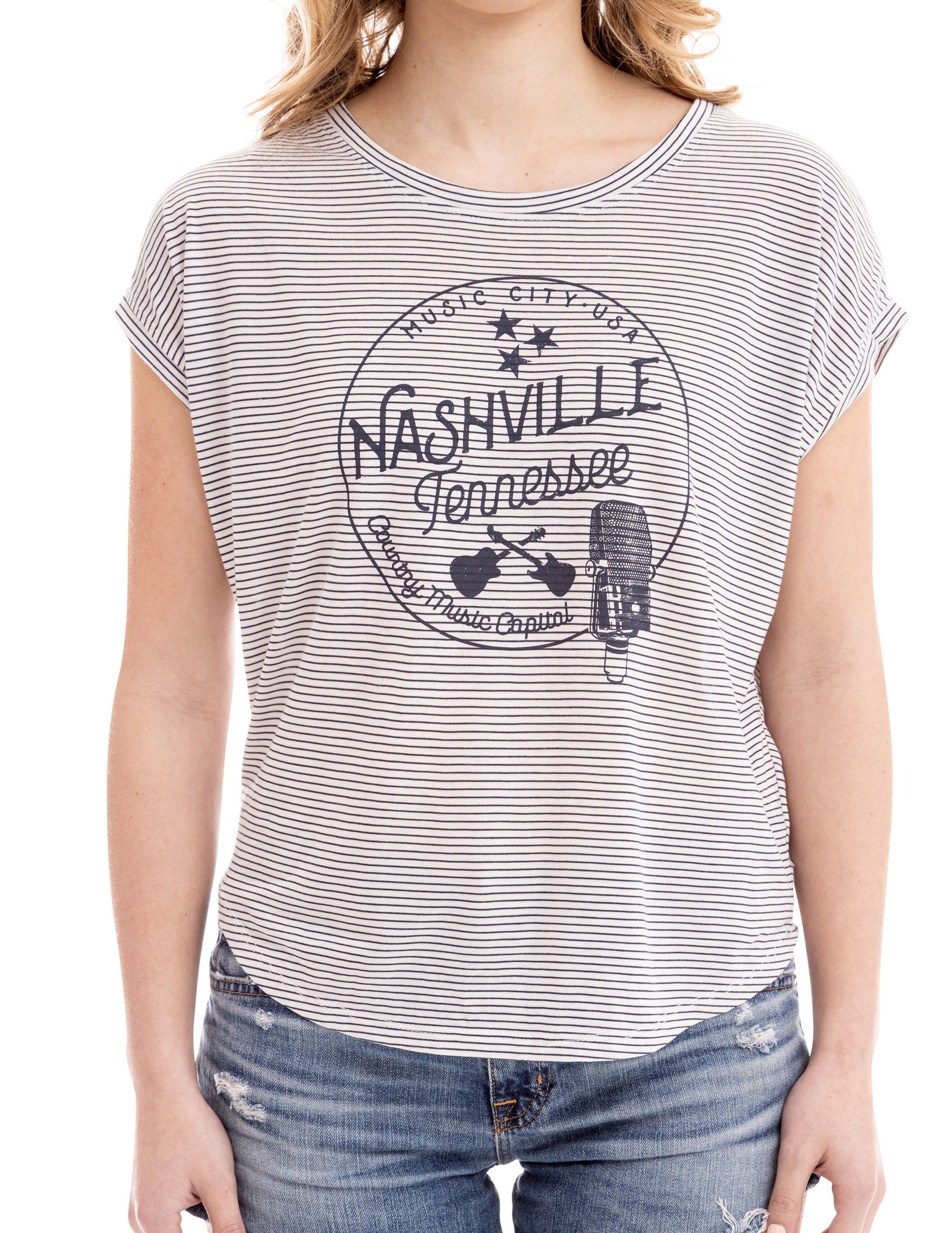 Ryman Nashville Mic Circle T-Shirt