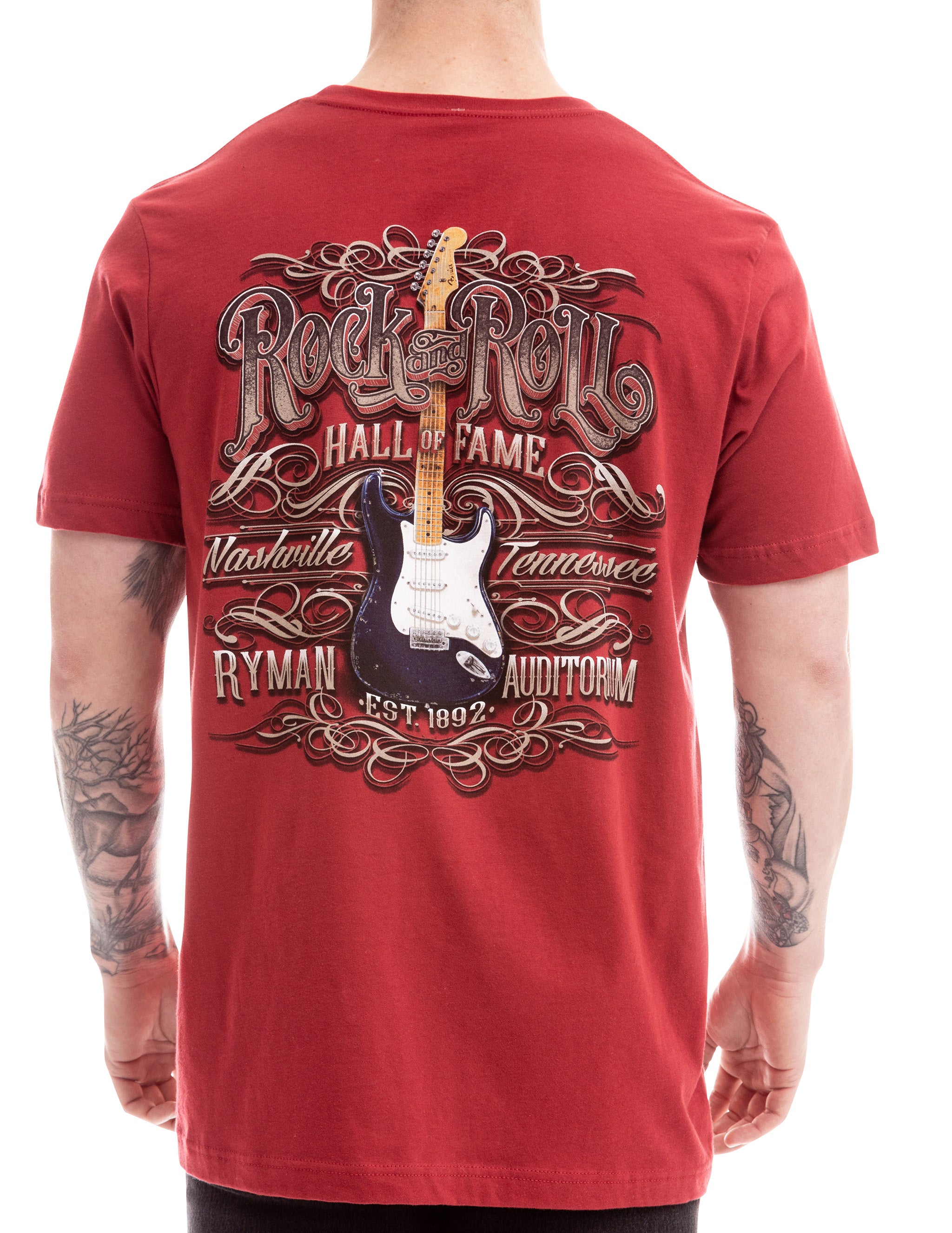 Rock Hall at the Ryman Clapton Guitar T-Shirt