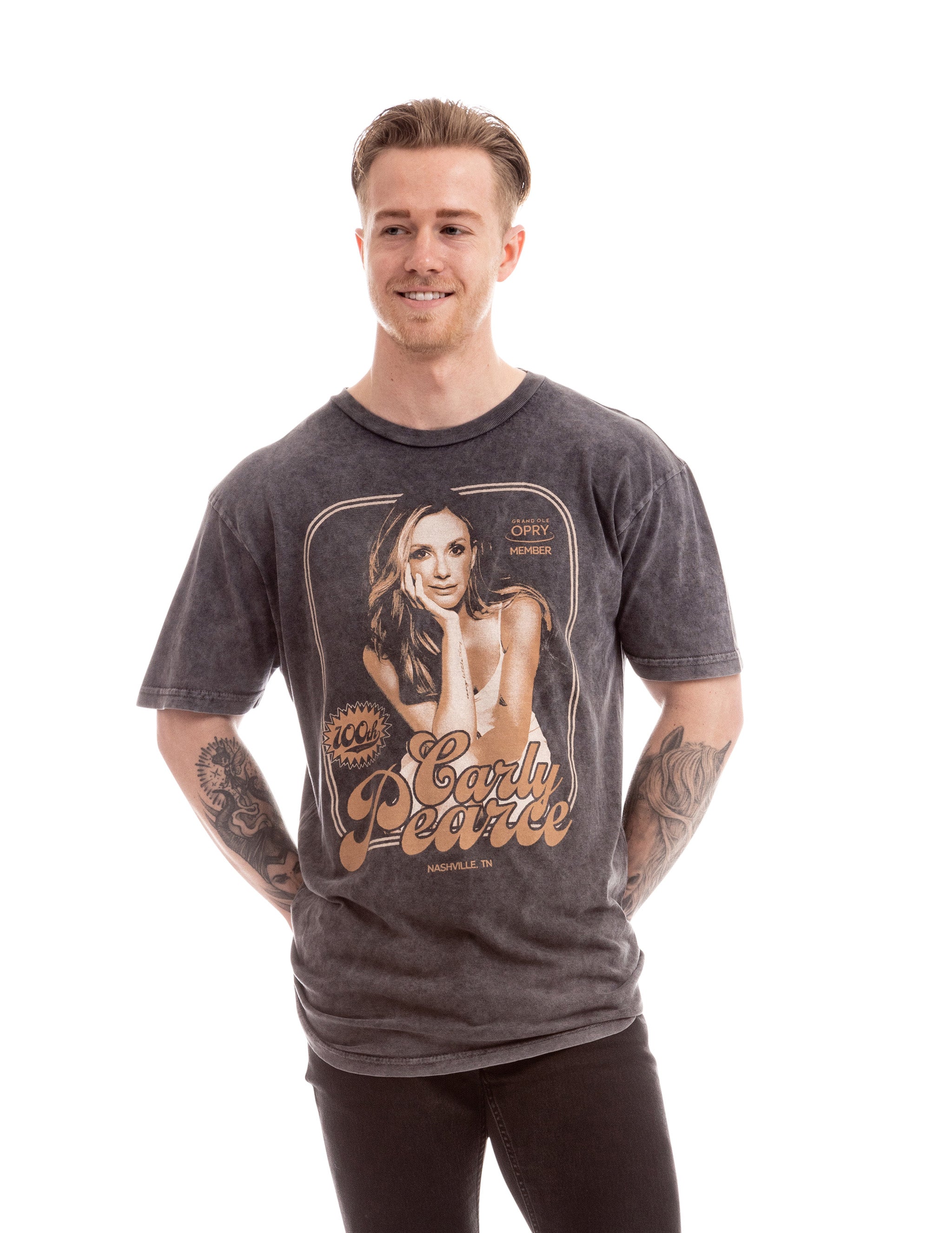 Carly Pearce Opry Exclusive 100th Show Retro Face T-Shirt