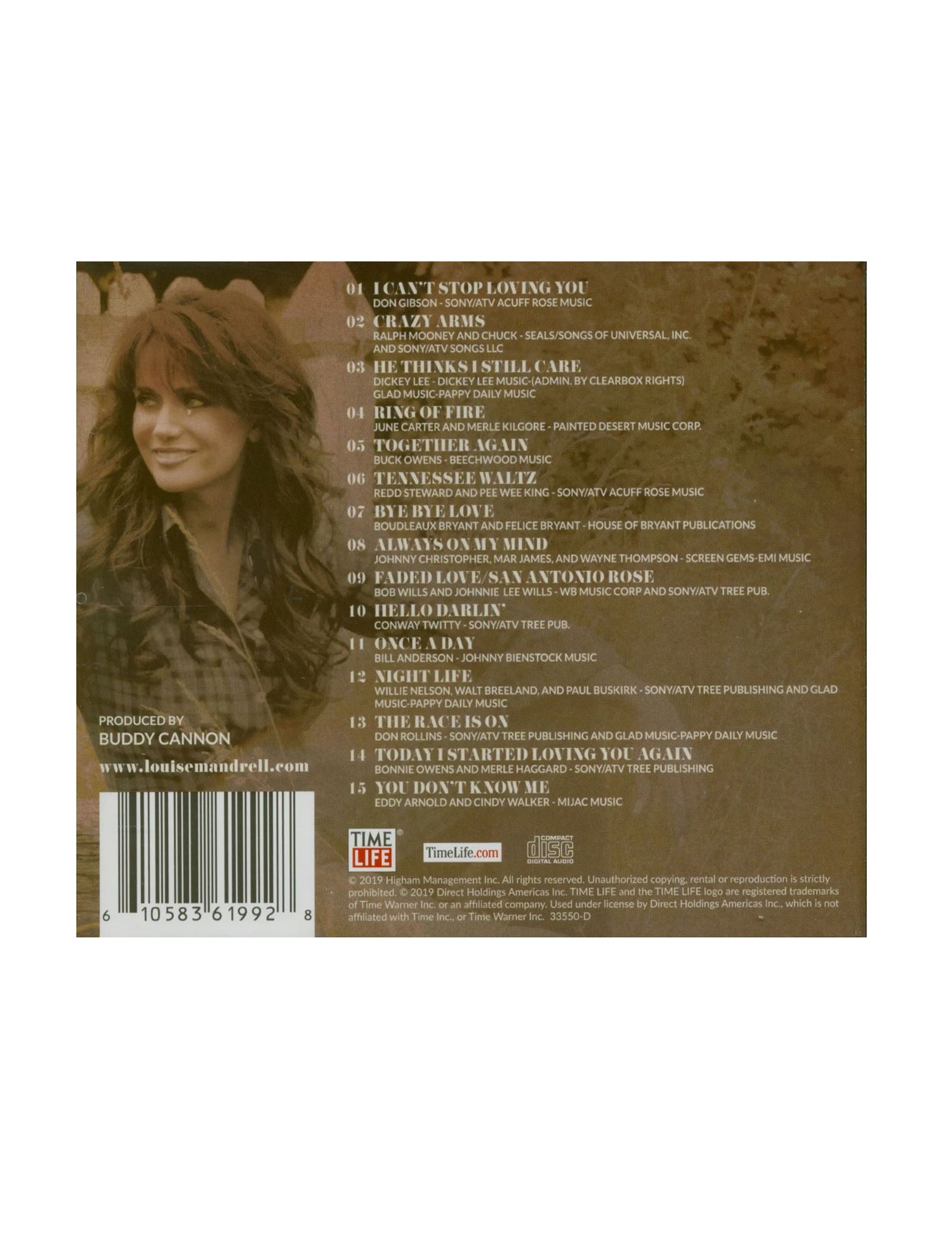 Autographed Louise Mandrell: Playing Favorites (CD)