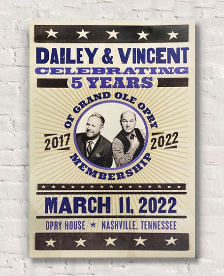 Daily & Vincent 5th Anniversary Poster