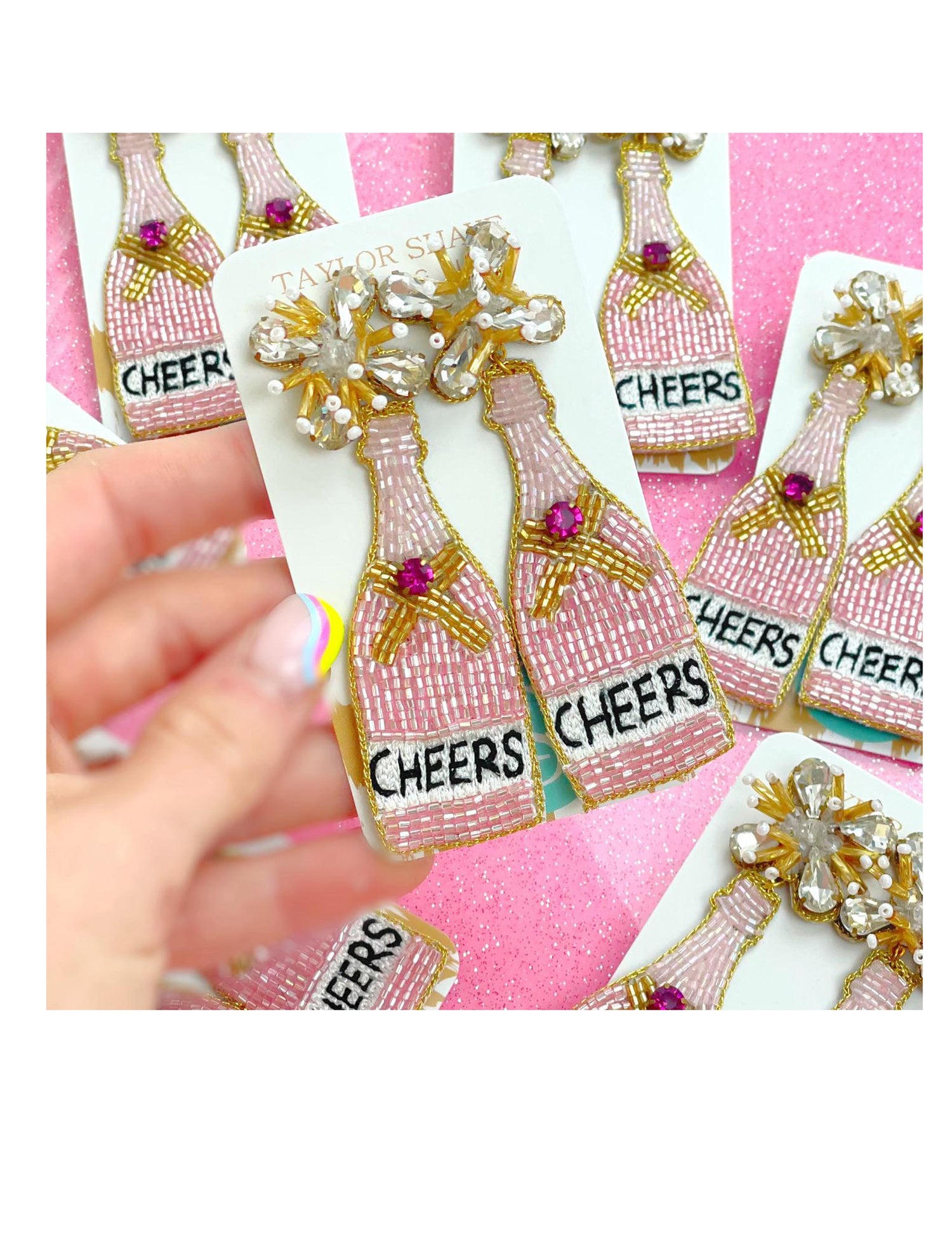 Cheers Beaded Earrings