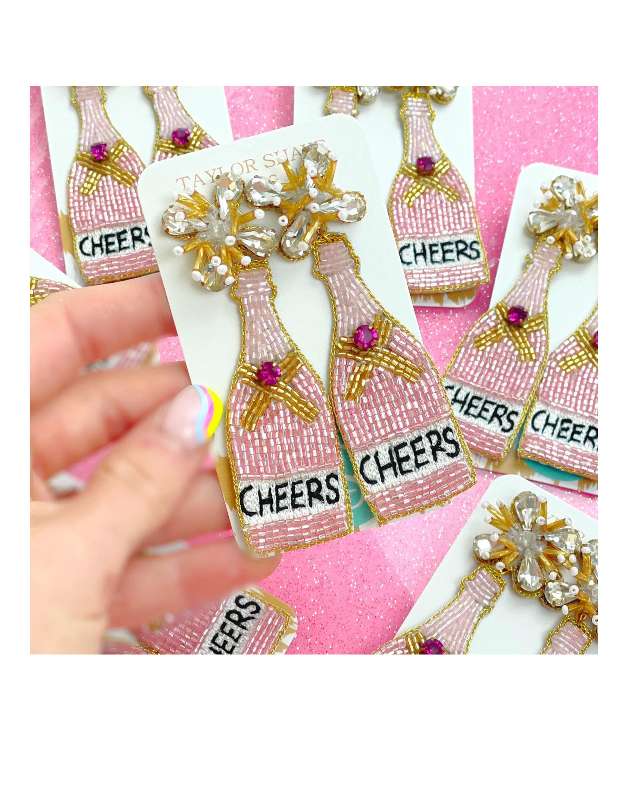 Cheers Beaded Earrings