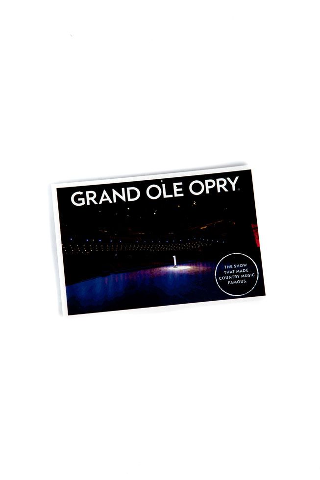 Opry Famous Stage Postcard