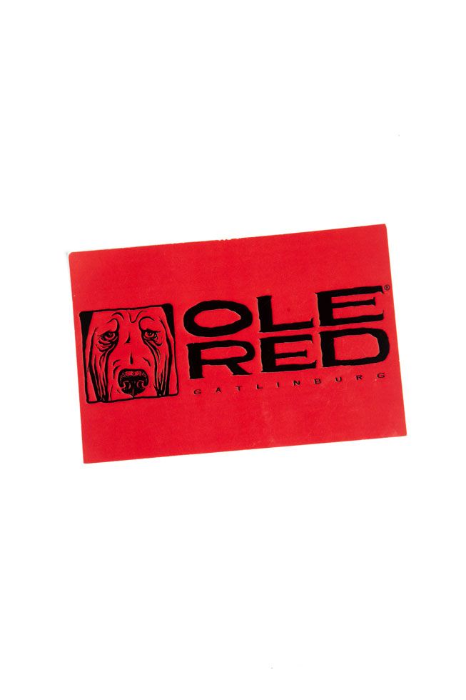 Ole Red Gatlinburg Logo Postcard
