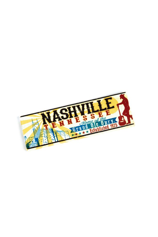 Opry Nashville Sunburst Canvas Magnet