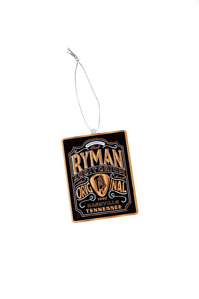 Ryman Original Badge Embossed Tin Ornament